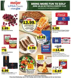 Preview of Meijer weekly ads valid from 17.06.2026