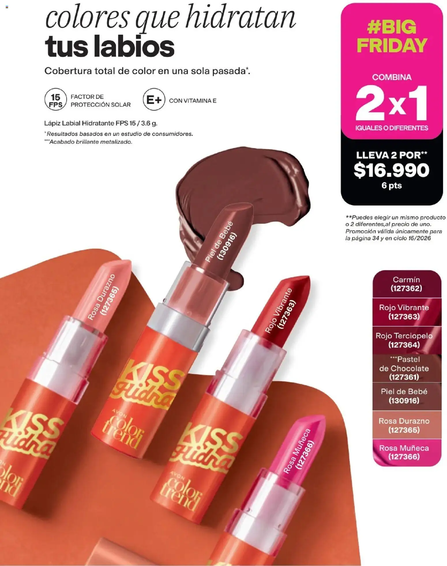 Avon revista - valida desde el 28/10/2026 | Página: 34