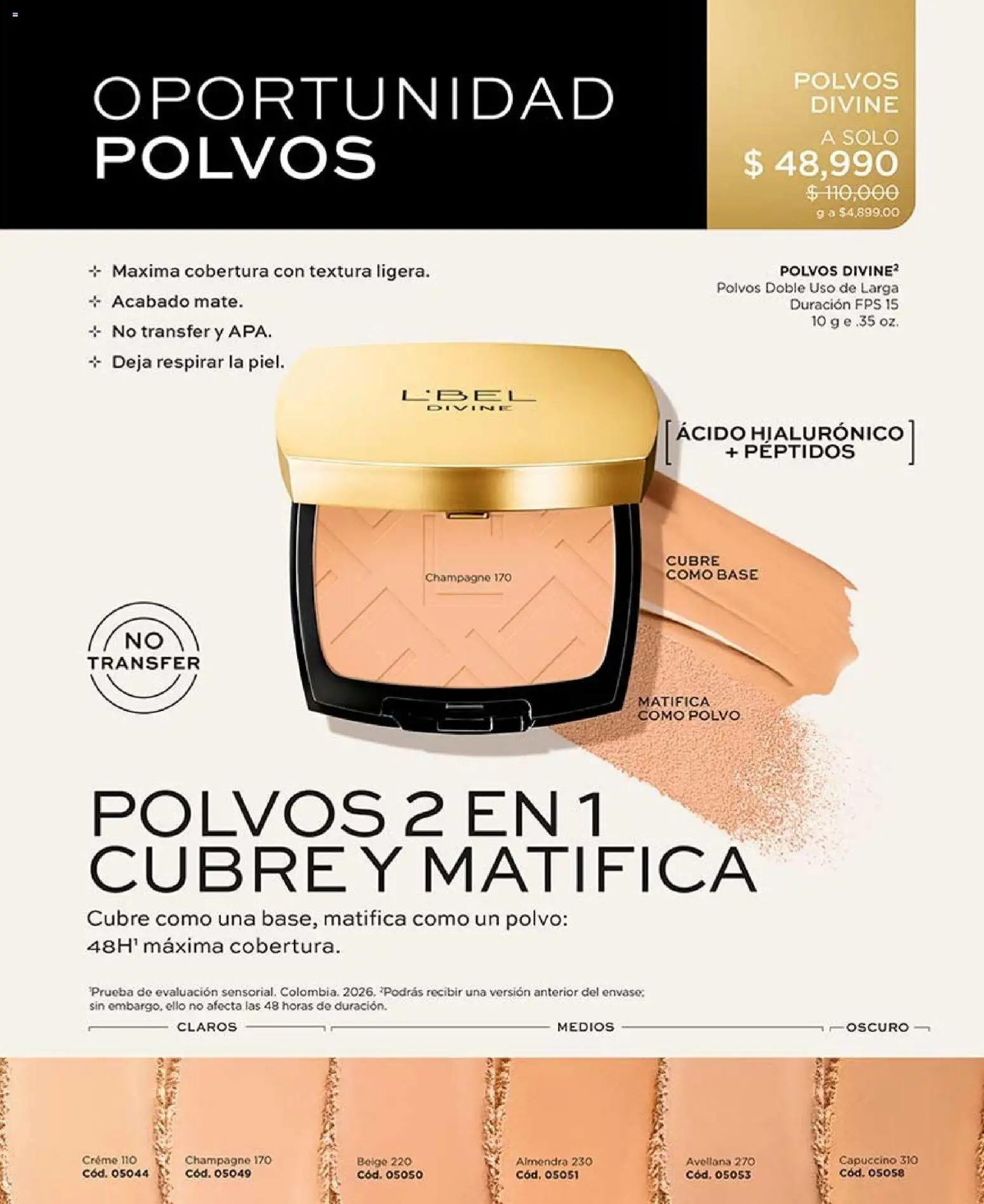L'Bel revista - valida desde el 28/08/2026 | Página: 41 | Productos: Almendra, Polvo