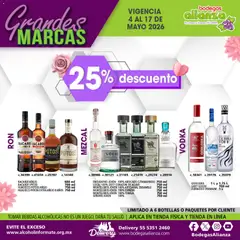 Vista previa de Bodegas Alianza catálogo Grandes Marcas, nuevo folleto de la tienda, válido en México a partir del 04.05.2026 | Página: 6