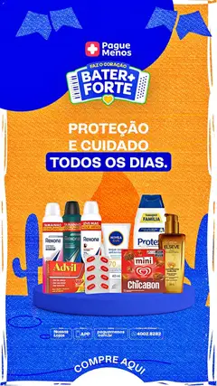 Pague Menos - Catálogo atual - Pré-Visualização do folheto da loja Pague Menos, válido de 01.06.2026