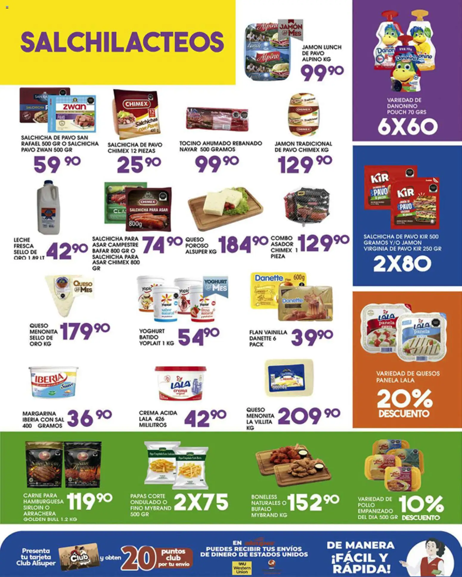 Nuevas ofertas de Alsuper válidas en toda la República Mexicana desde el 03/07/2026. ¡Encuentra las mejores ofertas en Alsuper folleto! | Página: 3