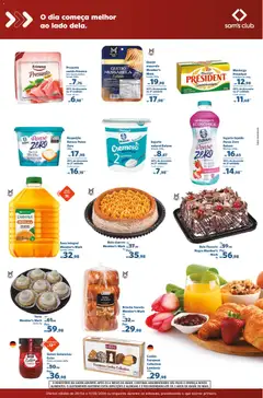 Sam's Club ofertas Dia das Mães - Pré-Visualização do folheto da loja Sam's Club, válido de 28.04.2026 | Página: 2 | Produtos: Suco, Muçarela, Geleia, Bolo