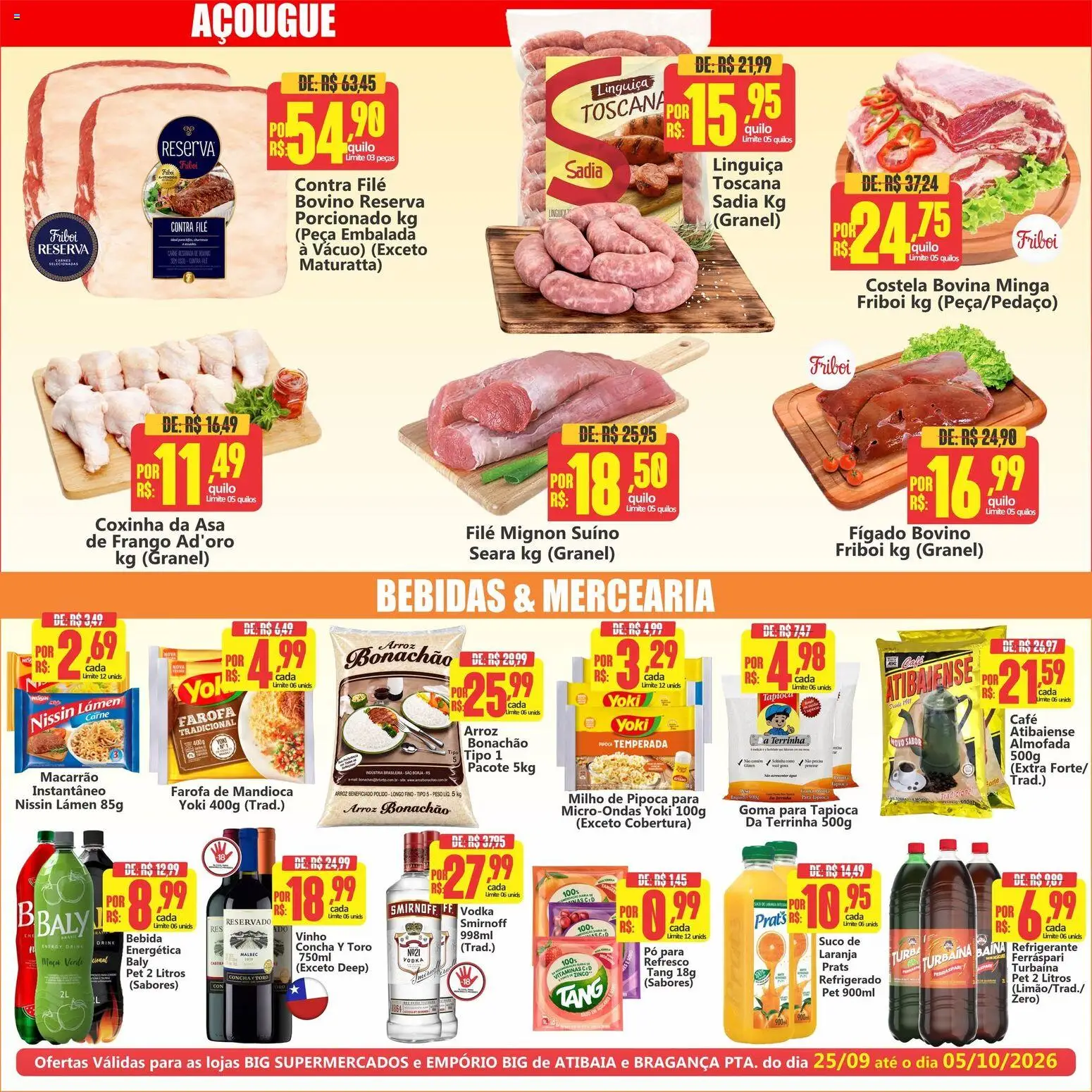 Big Supermercados Folheto - válido de 25/09/2026 | Página: 3