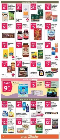 Preview of Co-op Food weekly flyer / circulaire from shop Co-op Food valid from Oct 1, 2026 | Page: 14