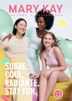 Vista previa de Mary Kay catálogo Octubre 2026, nuevo folleto de la tienda, válido en México a partir del 05/10/2026