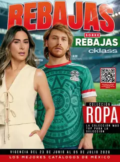 Vista previa de Cklass catálogo Rebajas sobre rebajas ropa, nuevo folleto de la tienda, válido en México a partir del 23/06/2026