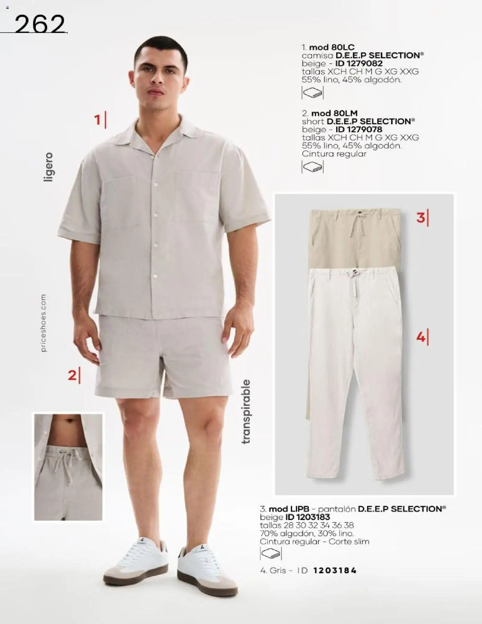 Nuevas ofertas de Price Shoes válidas en toda la República Mexicana desde el 16.06.2026. ¡Encuentra las mejores ofertas en Price Shoes catálogo Cierre de temporada! | Página: 262 | Productos: Camisa, Short