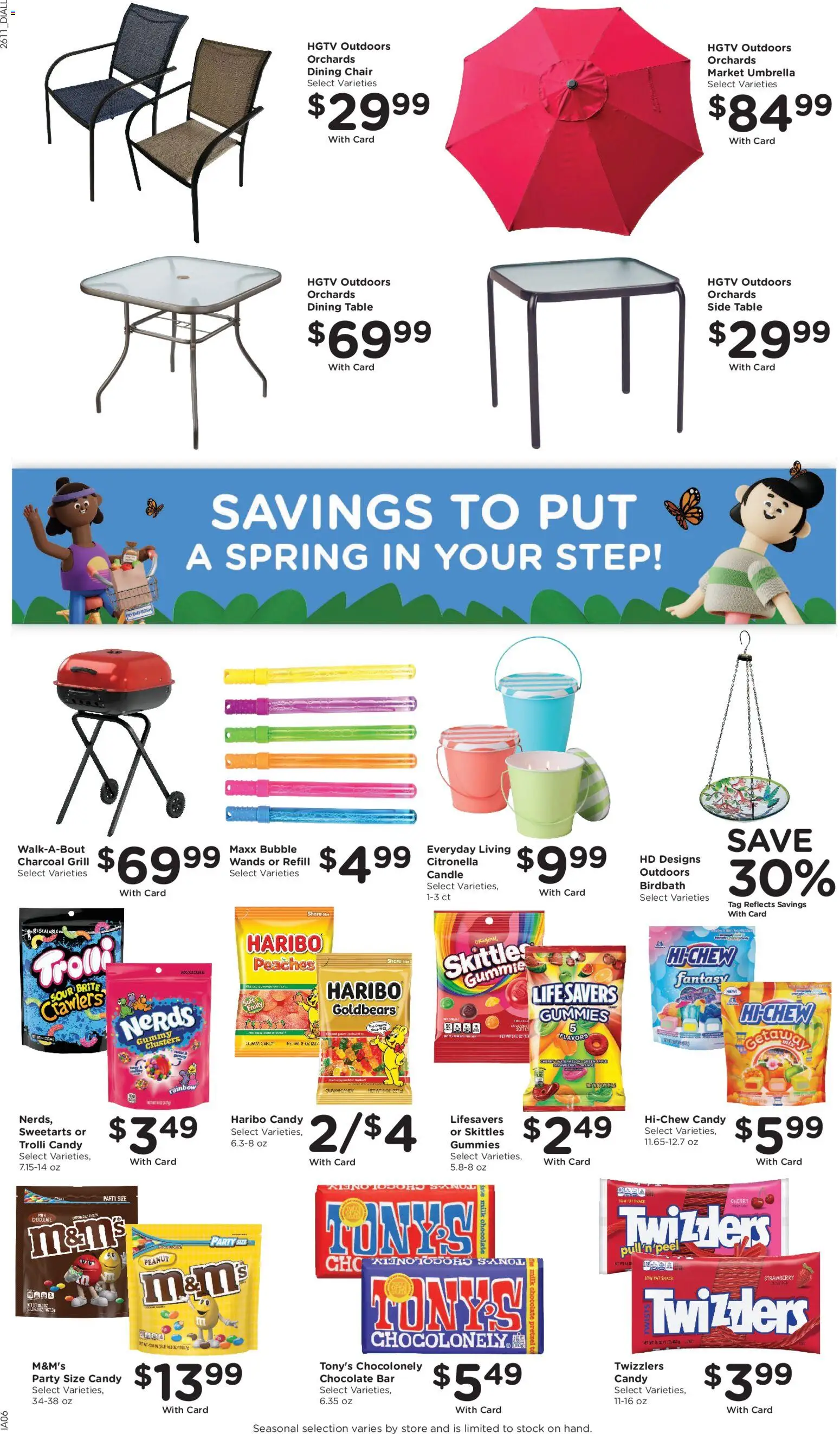 Dillons Weekly Ad - valid from 15.04.2026 | Page: 7 | Products: Chair, Chocolate, Umbrella, Grill