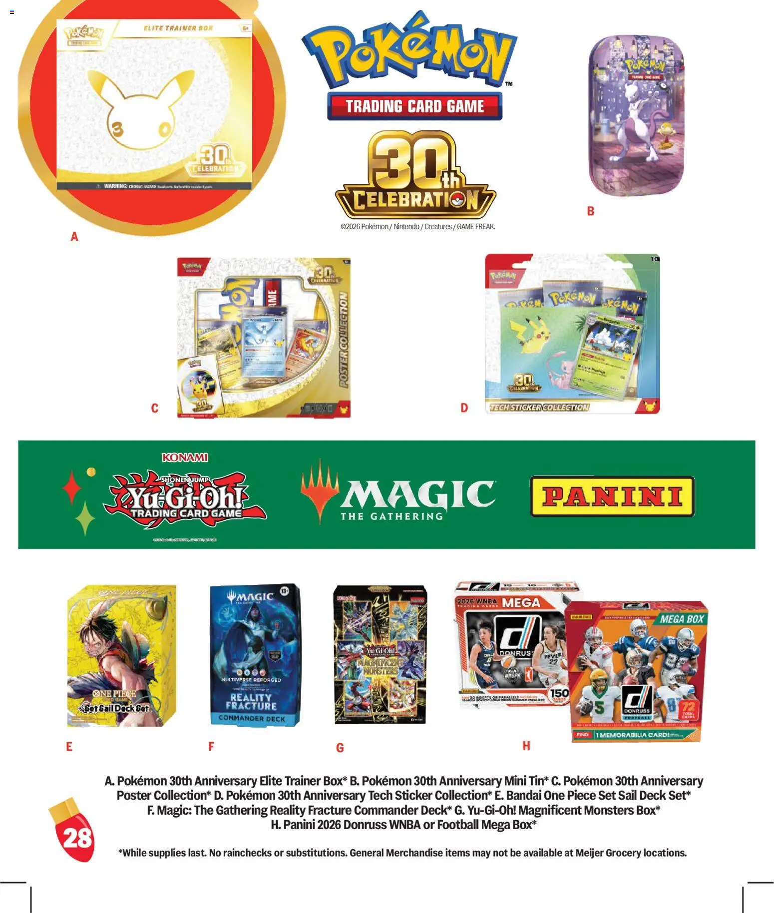 Meijer Holiday Gift Guide - valid from 10/07/2026 | Page: 29