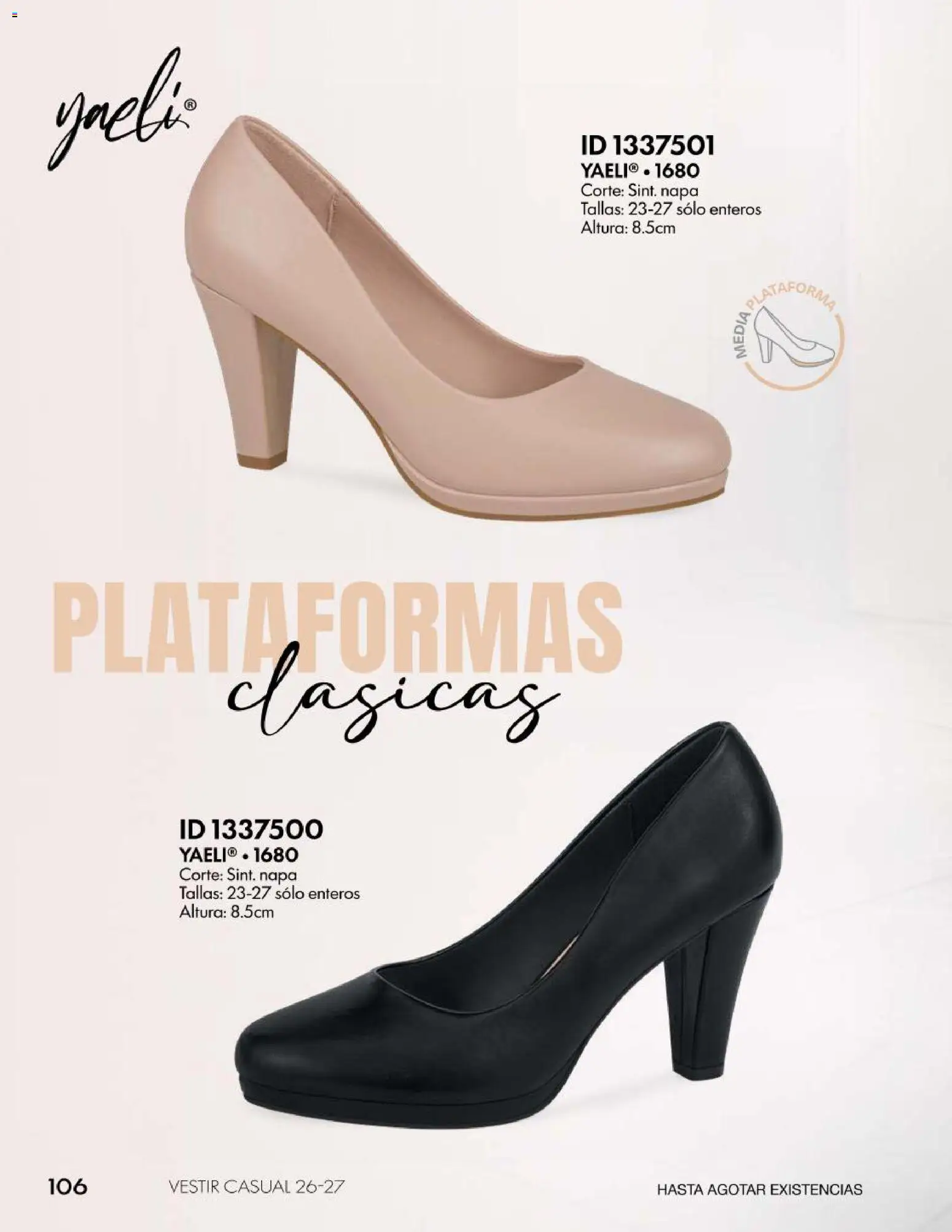 Nuevas ofertas de Price Shoes válidas en toda la República Mexicana desde el 28/08/2026. ¡Encuentra las mejores ofertas en Price Shoes catálogo Vestir Casual! | Página: 106