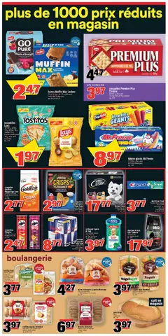 Preview of Super C weekly flyer / circulaire from shop Super C valid from Jul 9, 2026 | Page: 7 | Products: Chips, Cookies, Toothpaste, Bread