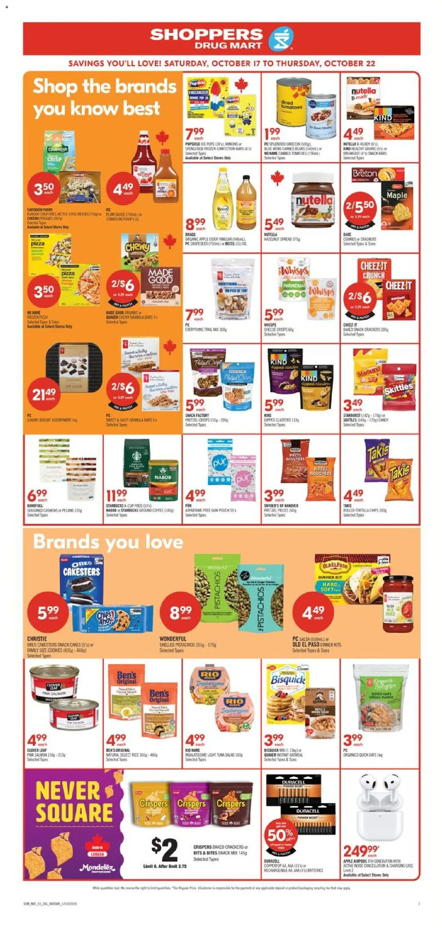 Shoppers flyer valid from Oct 17, 2026 | Page: 22