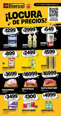 Vista previa Diarco - Especial Locura De Precios válido desde el 06/07/2026