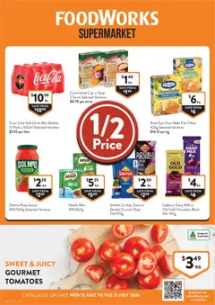 Preview of Foodworks catalogue - valid from 15/07/2026