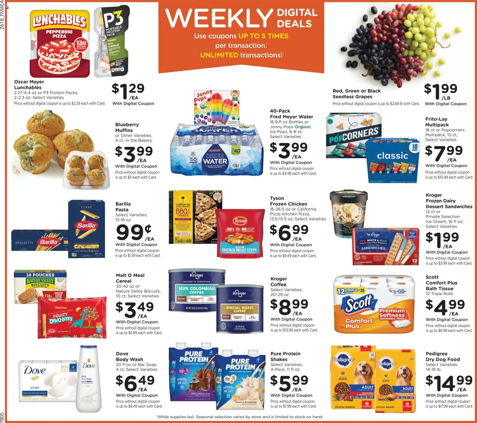 The new Fred Meyer flyer is now online. See all June offers on your mobile and save! | United States