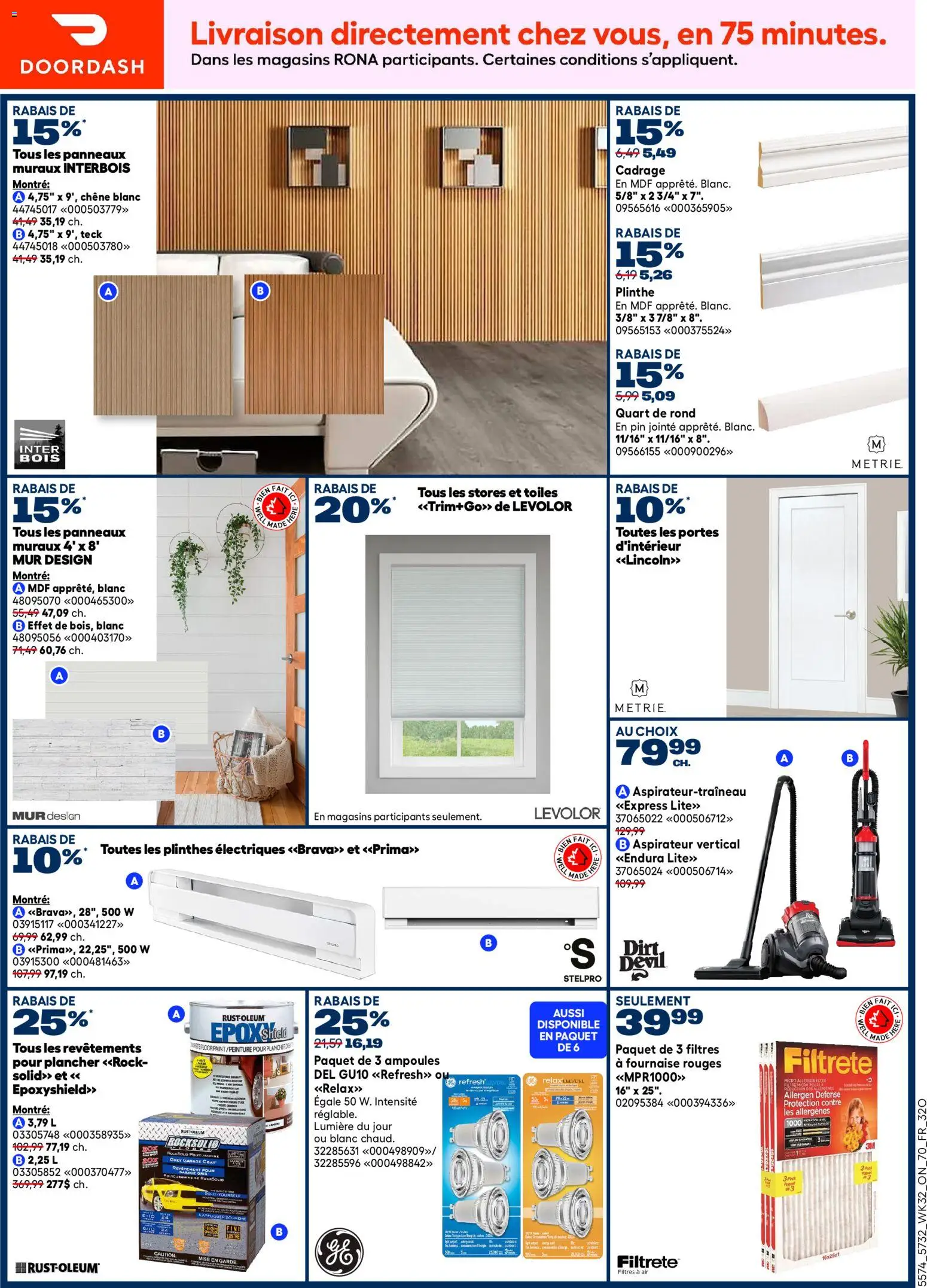 Rona flyer valid from Sep 3, 2026 | Page: 15 | Products: Coat