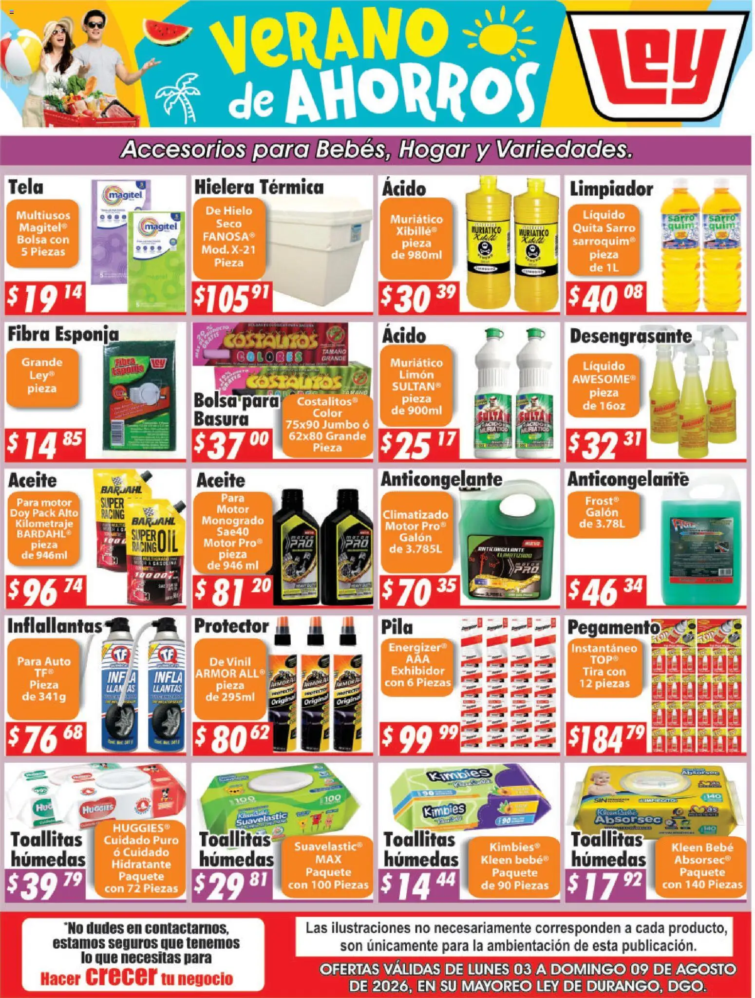 Nuevas ofertas de Casa Ley válidas en toda la República Mexicana desde el 03/08/2026. ¡Encuentra las mejores ofertas en Casa Ley folleto! | Página: 1