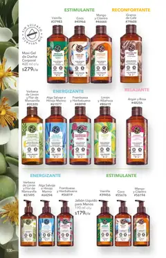 Vista previa de Yves Rocher campaña 8 2026, nuevo folleto de la tienda, válido en México a partir del 02.06.2026 | Página: 102 | Productos: Jabón líquido, Limón, Mango, Café