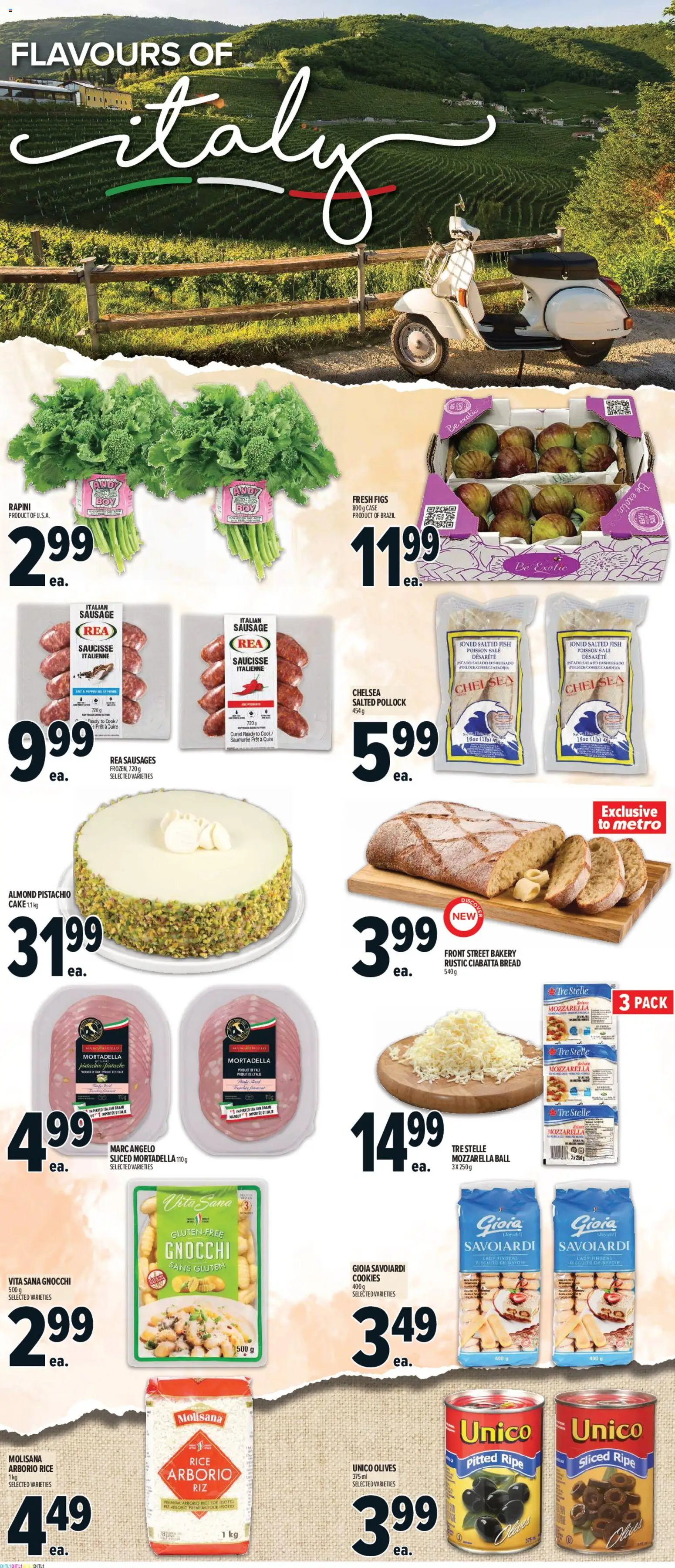Metro flyer valid from 07.05.2026 | Page: 13 | Products: Rice, Fish, Cookies, Bread