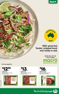 Preview of Woolworths catalogue - valid from 03.06.2026 | Page: 16 | Products: Grass, Beef, Scotch