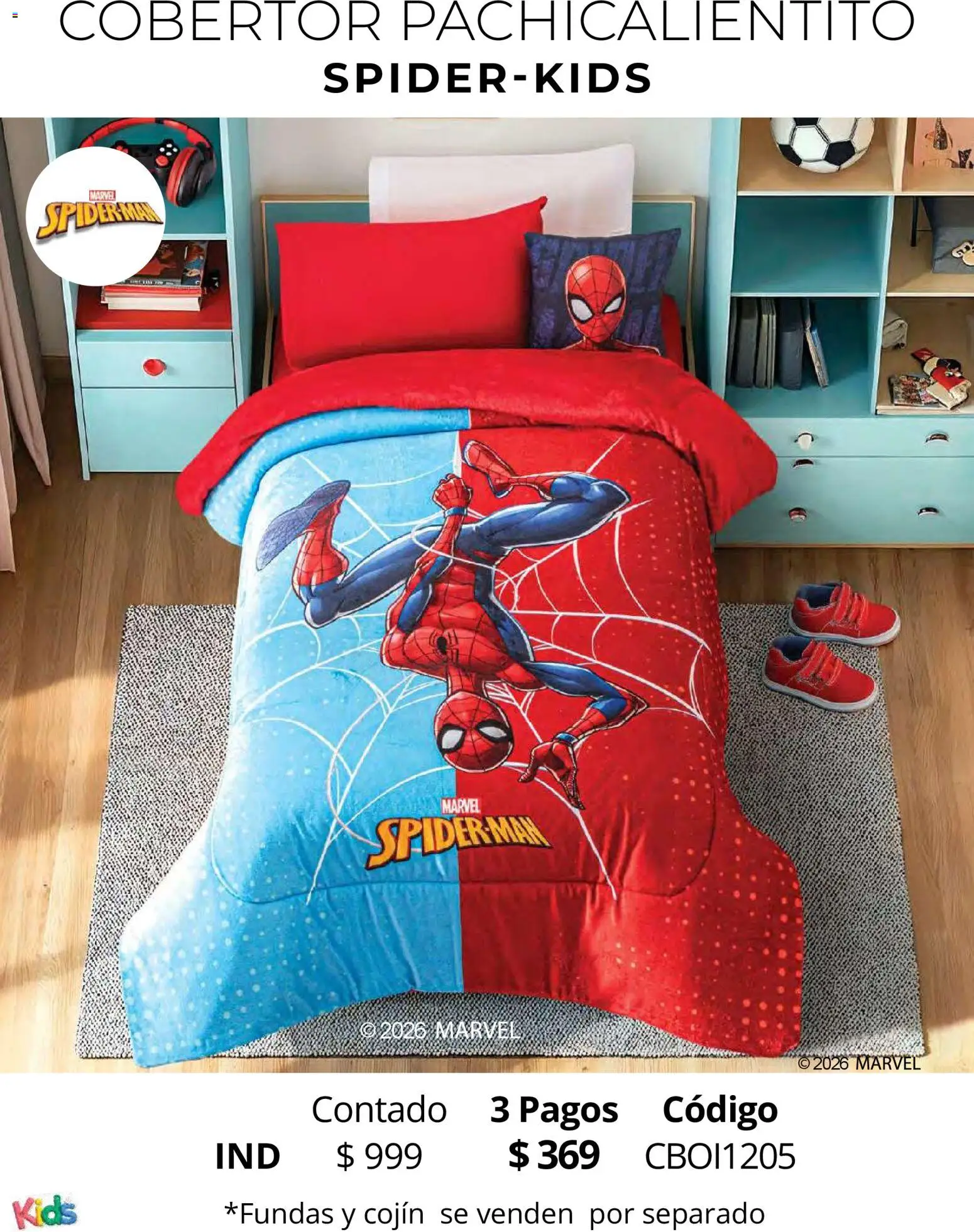 Nuevas ofertas de Colchas Concord válidas en toda la República Mexicana desde el 01.05.2026. ¡Encuentra las mejores ofertas en Colchas Concord catálogo Kids! | Página: 90 | Productos: Cobertor