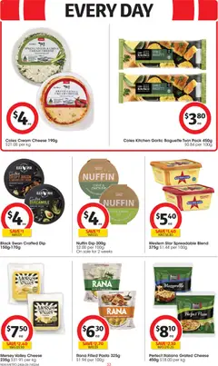 Preview of Coles catalogue - valid from 24/06/2026 | Page: 33 | Products: Cheese, Pasta, Chilli, Pumpkin