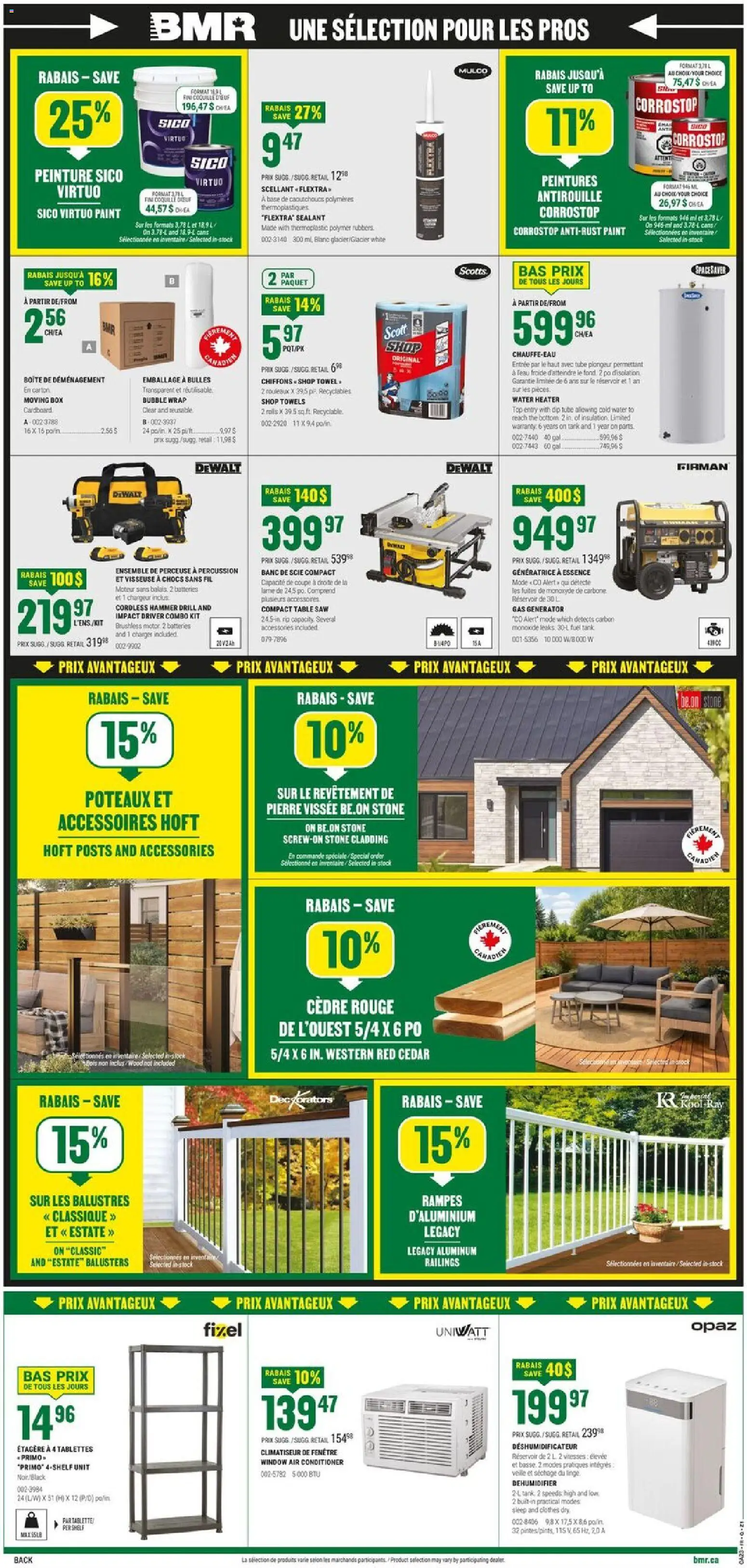 BMR Flyer from Jun 4, 2026 - Unlock Huge Savings | Canada