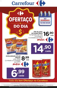 Carrefour ofertas do Dia - Pré-Visualização do folheto da loja Carrefour, válido de 13/09/2026