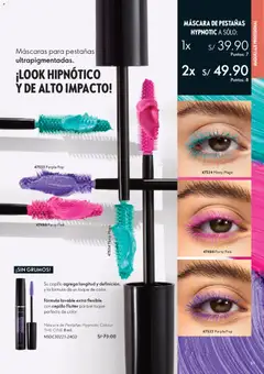 Vista previa de folleto Oriflame catálogo - Campaña 7 de la Oriflame válido desde 09.05.2026 | Página: 63 | Productos: Máscara, Maquillaje