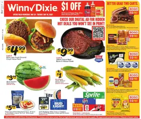 Preview of Winn Dixie weekly ads valid from 20.05.2026
