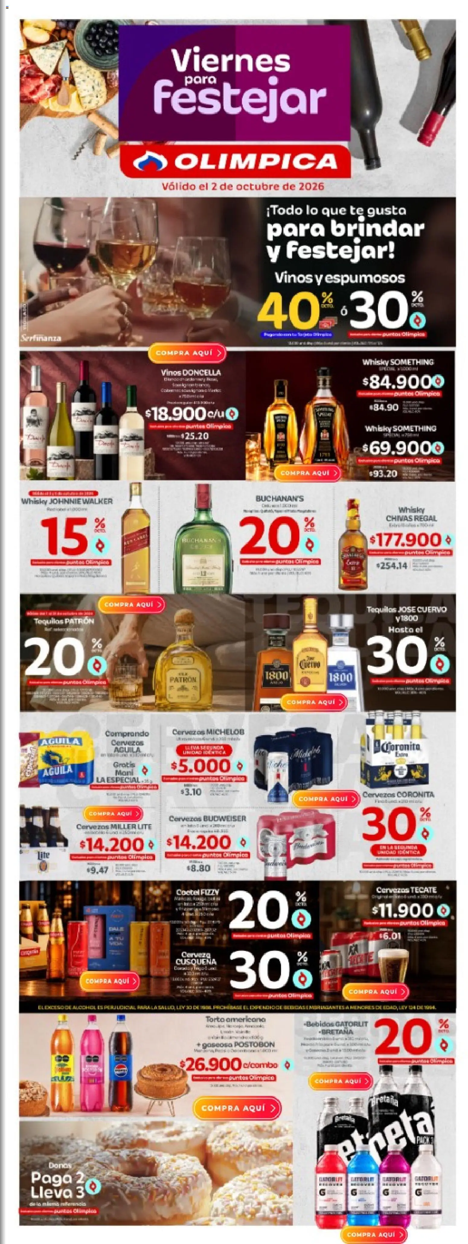 Olimpica Viernes 2 de Octubre Ofertas Top