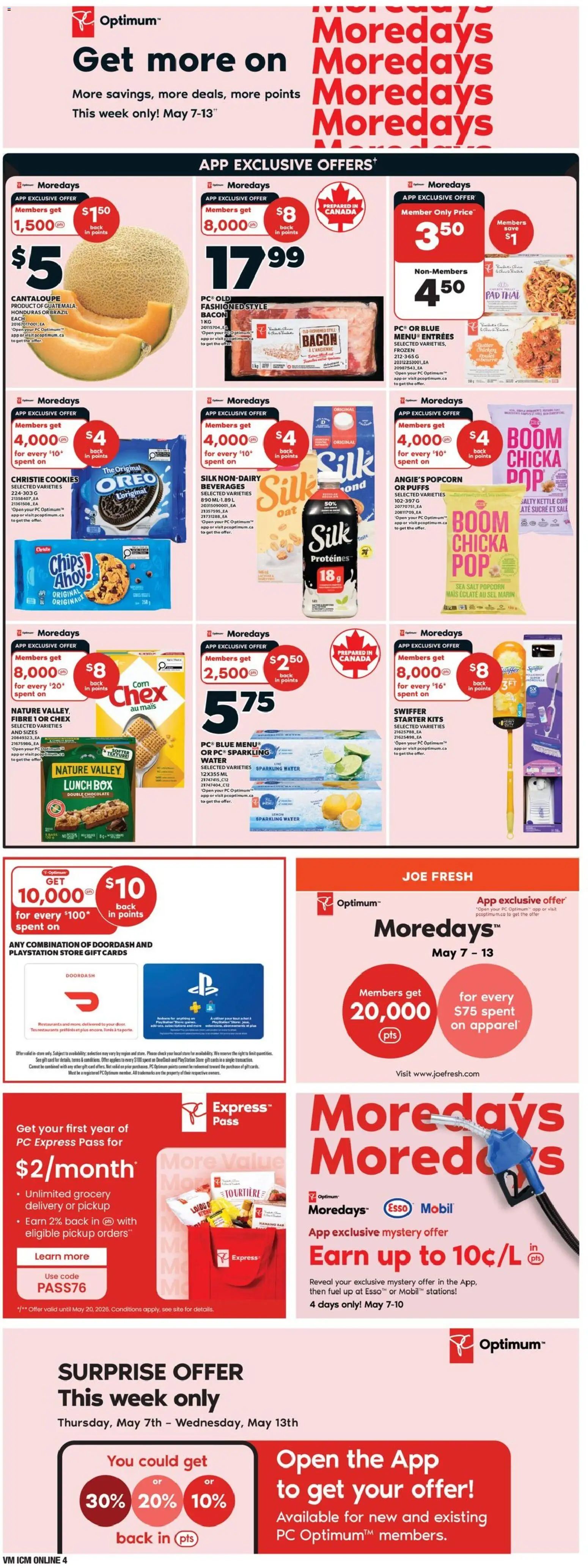 Valu Mart flyer valid from 07.05.2026 | Page: 6 | Products: Chips, PC, Kettle, Box
