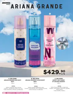 Vista previa de Andrea catálogo Beauty, nuevo folleto de la tienda, válido en México a partir del 24.05.2026 | Página: 84 | Productos: Pera, Crema, Body