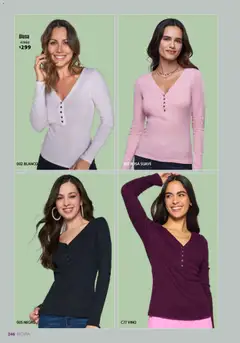 Vista previa de Ilusión catálogo Verano, nuevo folleto de la tienda, válido en México a partir del 01.05.2026 | Página: 248 | Productos: Blusa, Vino
