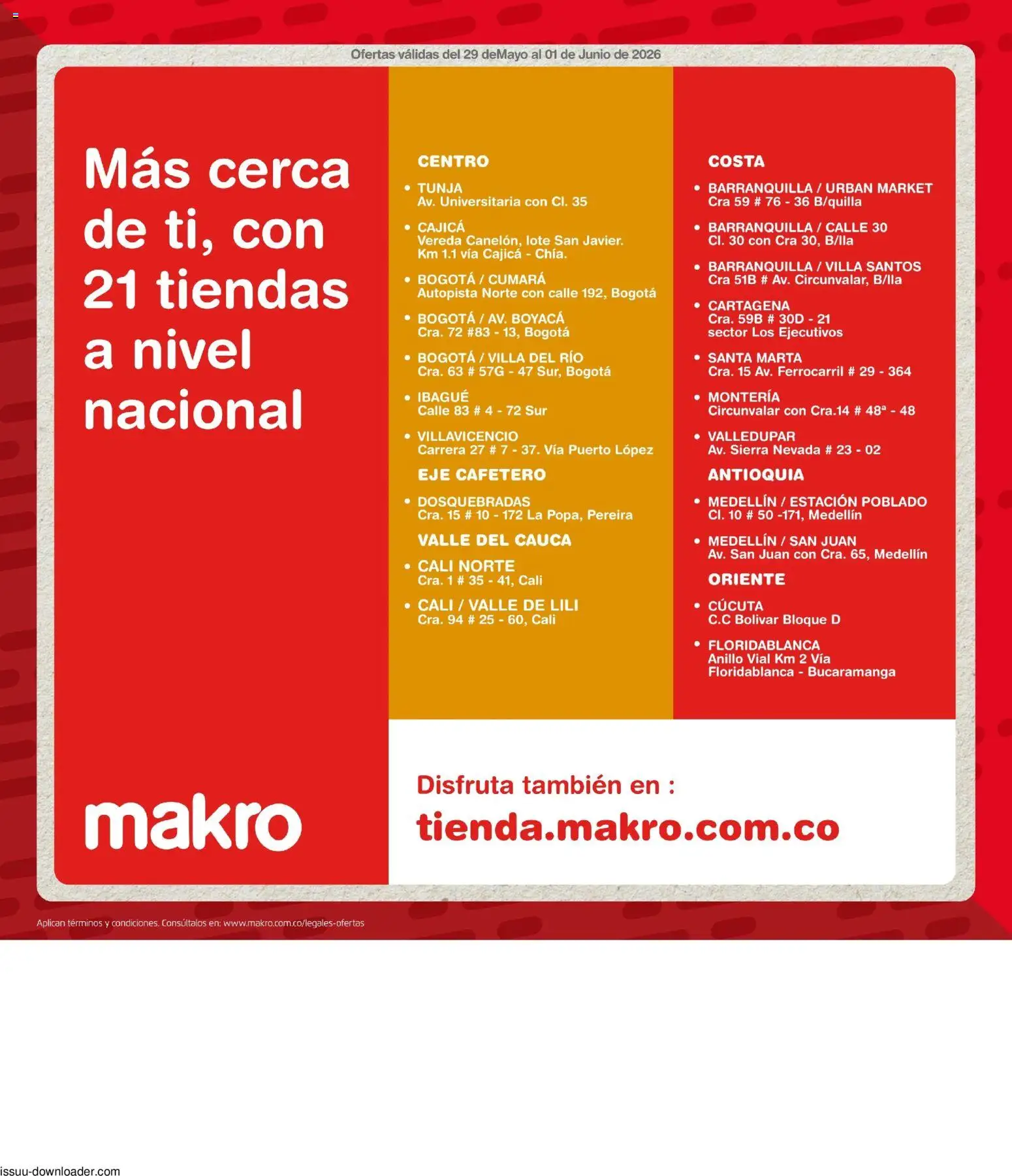 Makro revista - valida desde el 29.05.2026 | Página: 7 | Productos: Anillo, Sierra
