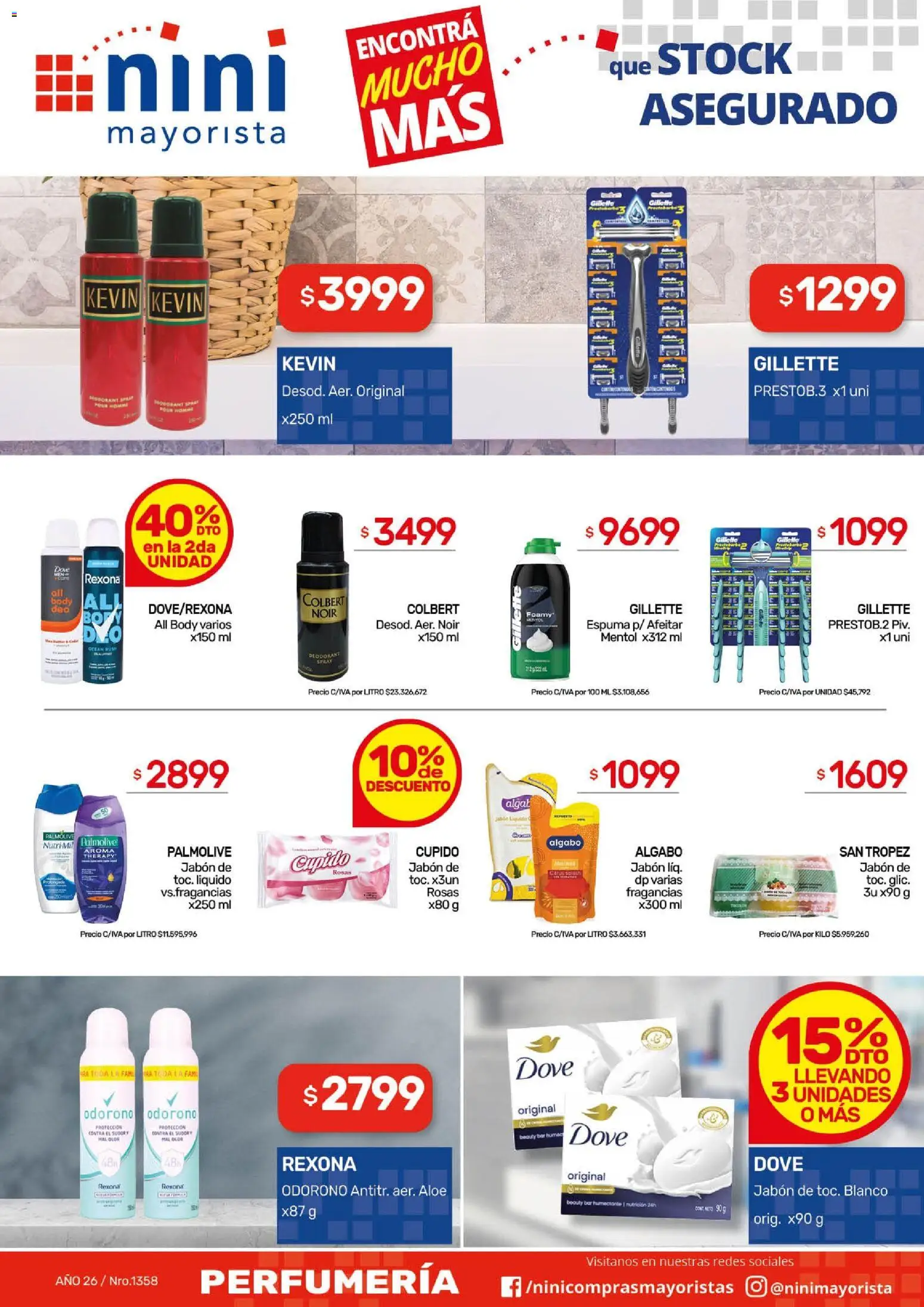 NINI Mayorista ofertas │ válido desde el 04.05.2026 | Página: 5 | Productos: Body, Jabón líquido, Jabón, Espuma