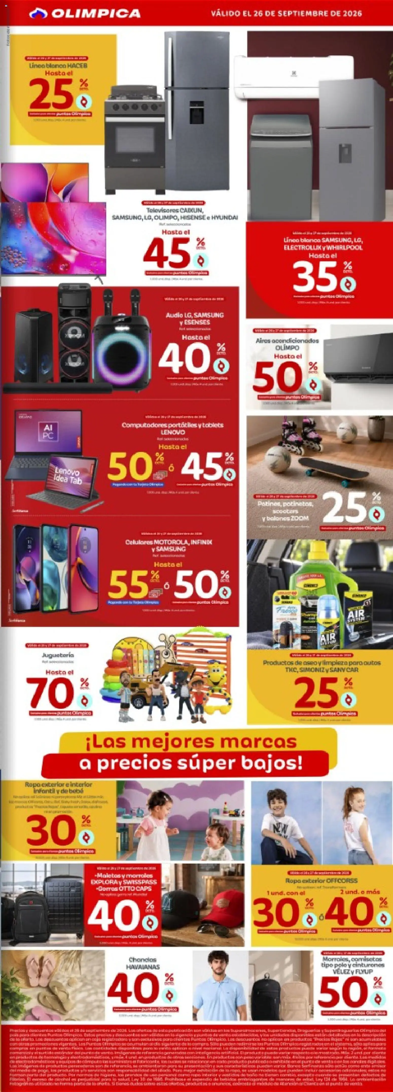 Olímpica revista - valida desde el 26/09/2026 | Página: 5 | Productos: Audio