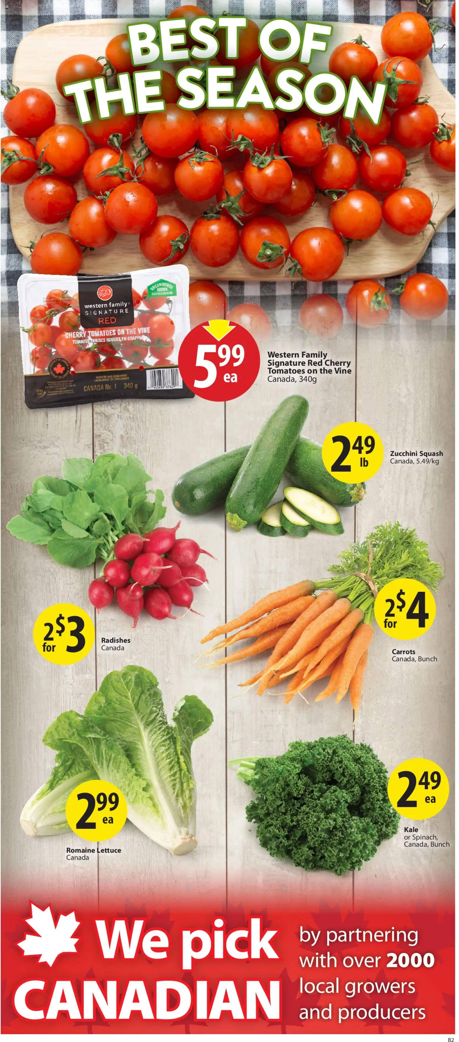 Save on foods flyer valid from Jun 25, 2026 | Page: 6 | Products: Tomatoes