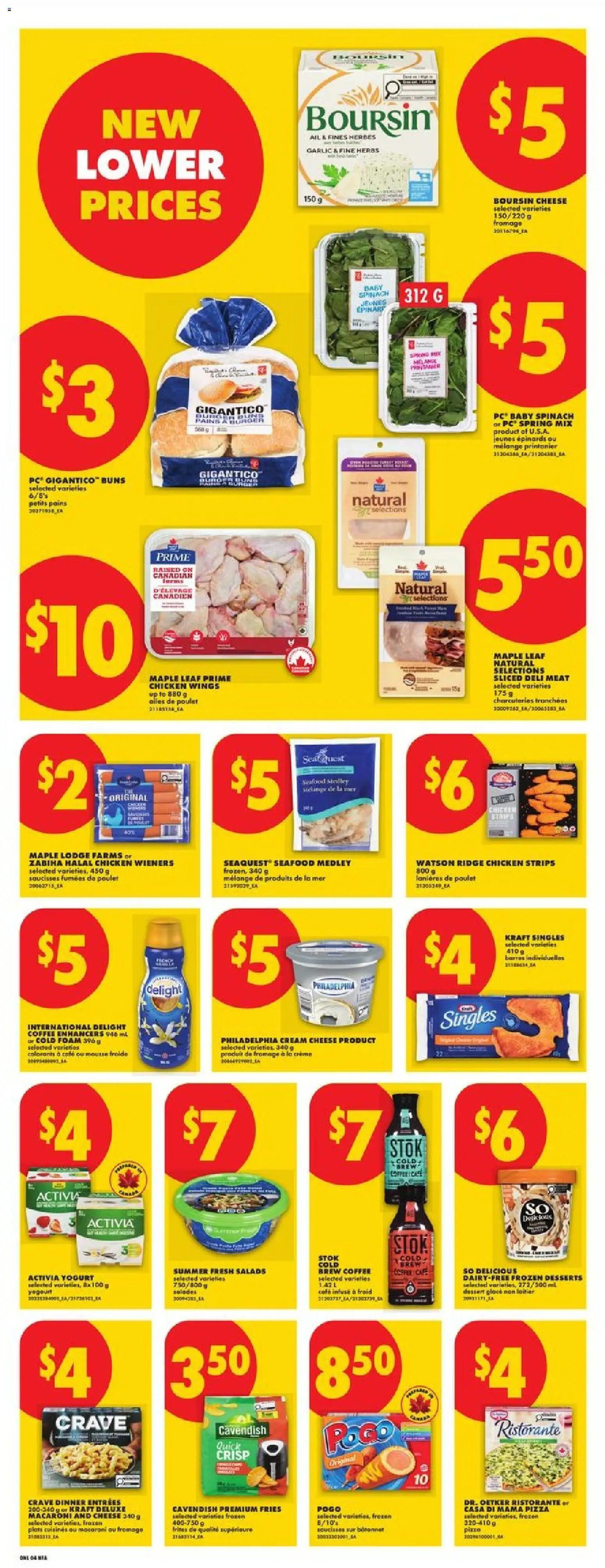 No Frills flyer valid from 21.05.2026 | Page: 9 | Products: Salad, Chicken wings, PC, Pizza