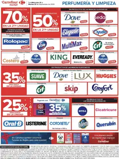 Vista previa Carrefour Ofertas válido desde el 16/09/2026 | Página: 48 | Productos: Pilas, Toallitas húmedas, Jabón, Detergente