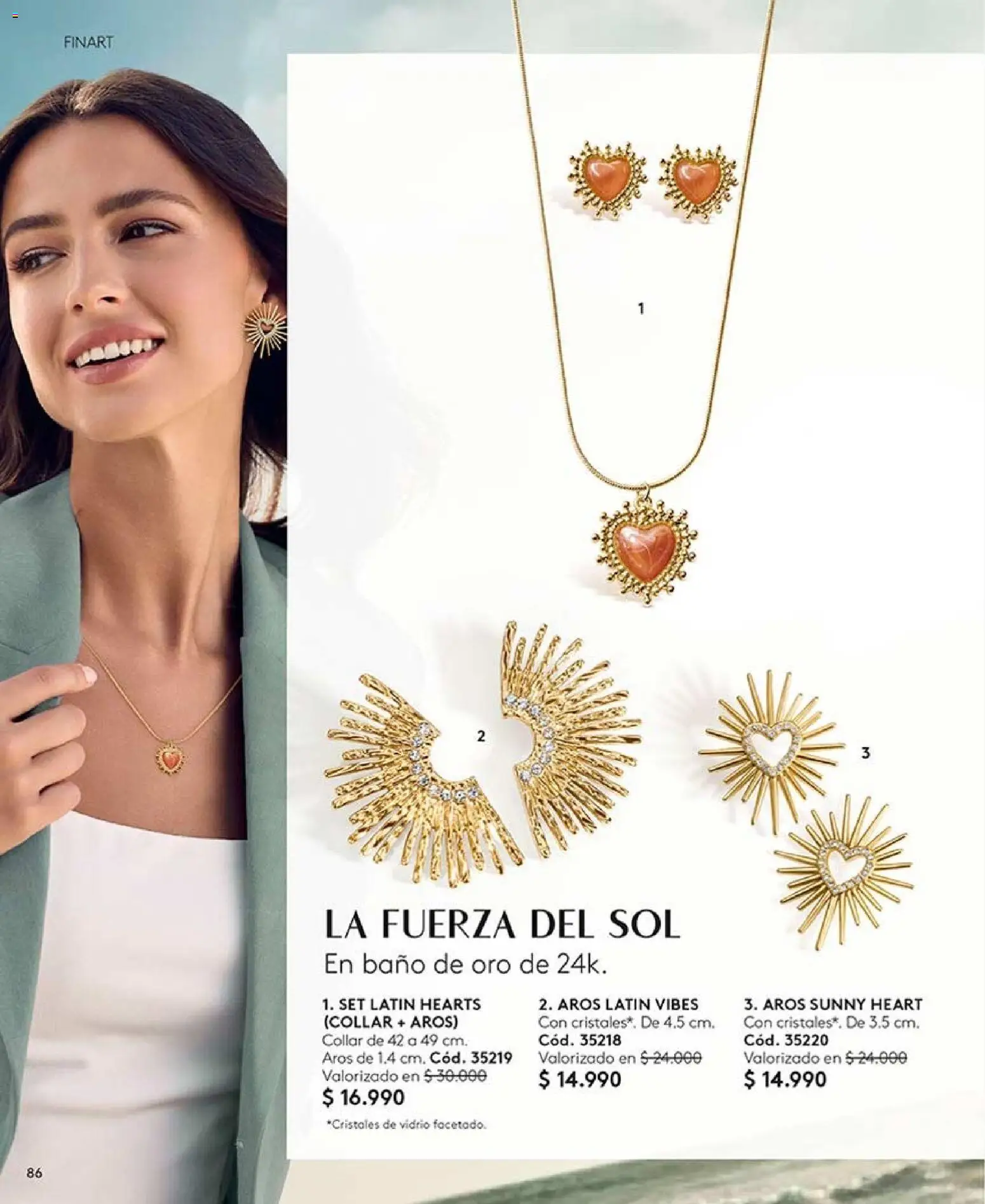 Catálogo Ésika Campaña 12 │ válido desde el 06.07.2026 | Página: 86 | Productos: Baño, Collar, Aros