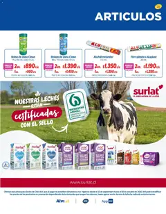 Alvi Ofertas válido desde el 21.09.2026 | Página: 22 | Productos: Bolsa, Leche semidescremada, Leche entera, Probióticos