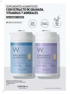 Vista previa de Oriflame campaña 10 2026, nuevo folleto de la tienda, válido en México a partir del 11/07/2026 | Página: 76