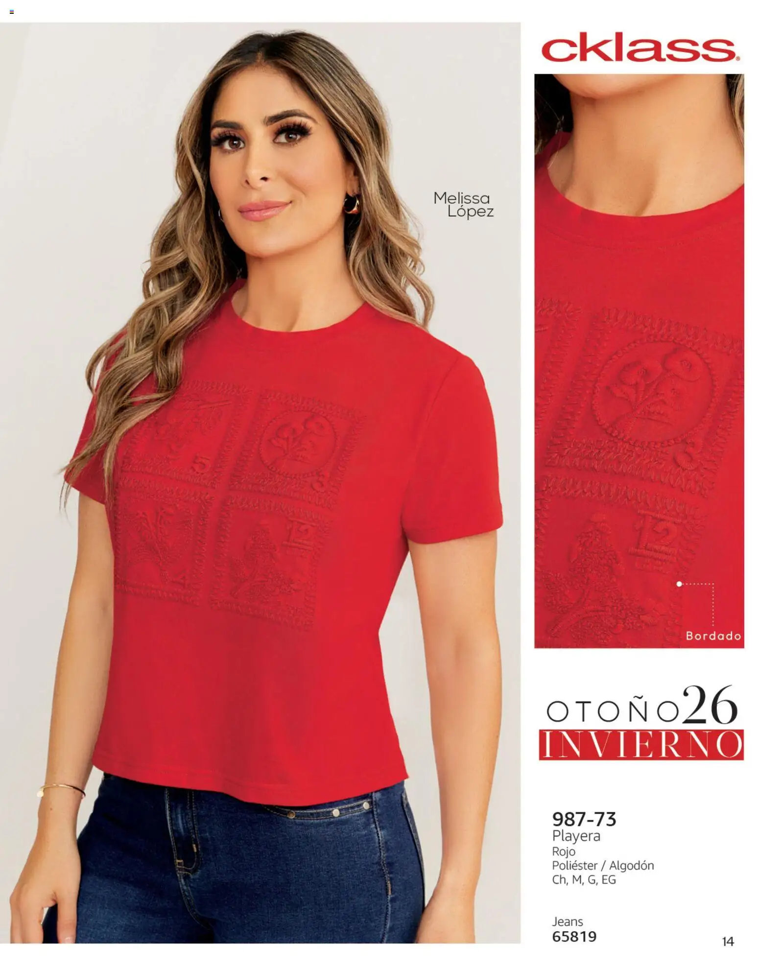 Nuevas ofertas de Cklass válidas en toda la República Mexicana desde el 08/07/2026. ¡Encuentra las mejores ofertas en Cklass catálogo Otoño Invierno! | Página: 15 | Productos: Algodón, Playera