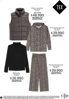 Vista previa Carrefour - Tex | Otoño - Invierno válido desde el 20.05.2026 | Página: 6 | Productos: Buzo, Polera, Chaleco