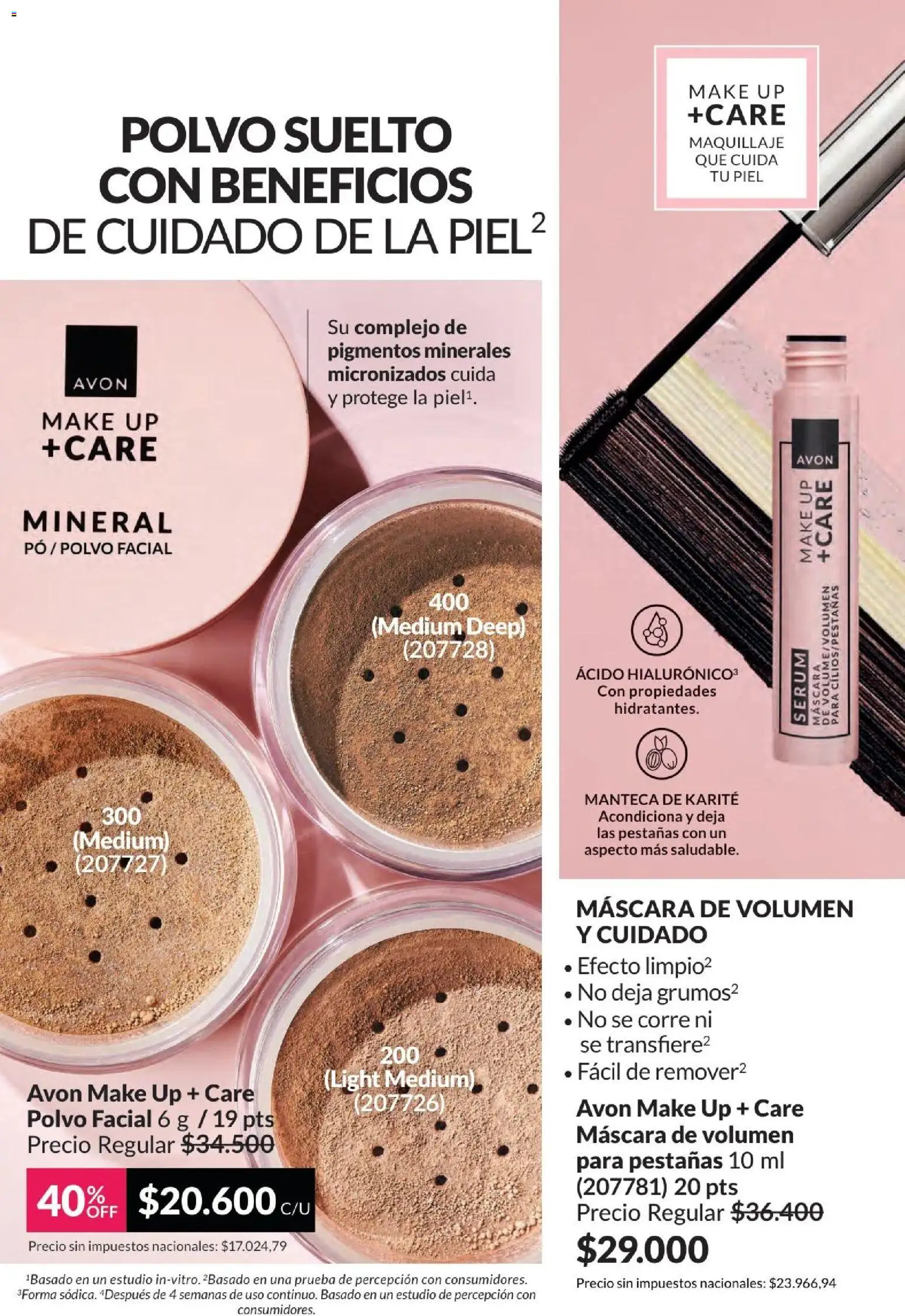 Avon -  Campaña 6/2026 │ válido desde el 01.06.2026 | Página: 42 | Productos: Maquillaje, Polvo, Serum, Manteca