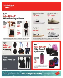 Preview of Sport Chek weekly flyer / circulaire from shop Sport Chek valid from Jul 23, 2026 | Page: 3