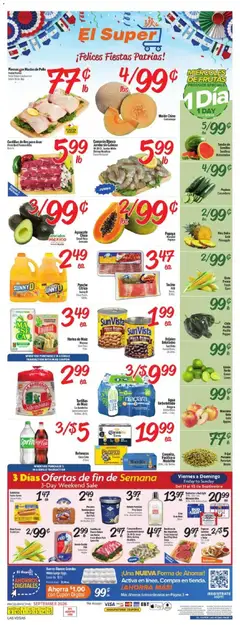 Preview of El Super weekly ads valid from 09/09/2026
