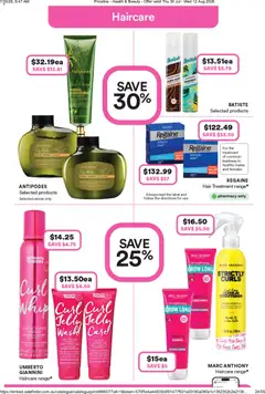 Preview of Priceline Pharmacy catalogue - valid from 30/07/2026 | Page: 12 | Products: Shampoo, Conditioner, Mousse, Vitamin